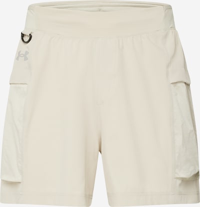 UNDER ARMOUR Laufshorts 'Run Trail' in beige / grau, Produktansicht