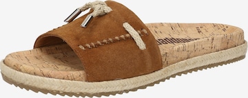 SIOUX Mules 'Aoriska' in Brown: front