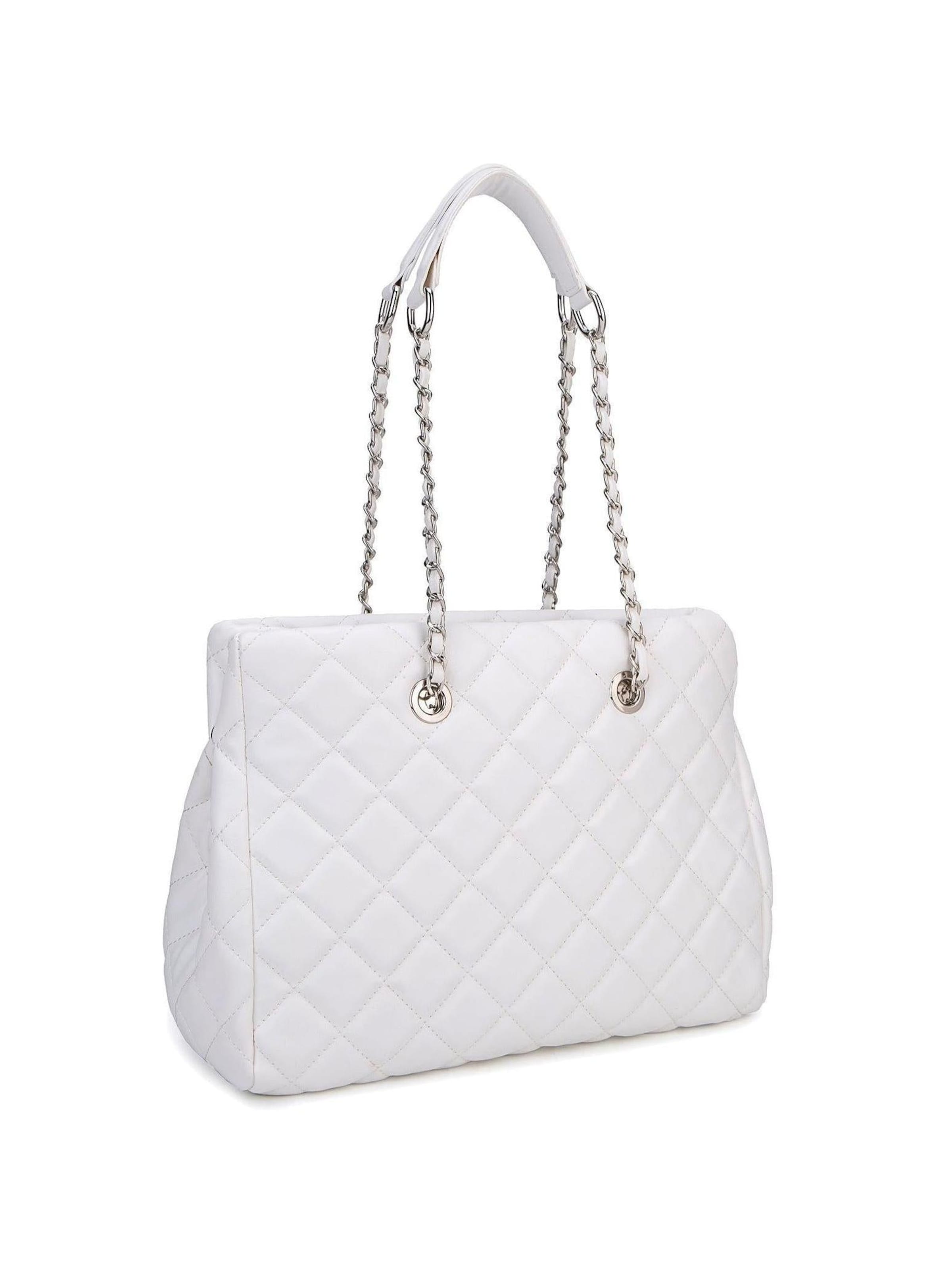Princely London - Bolso de hombro en blanco