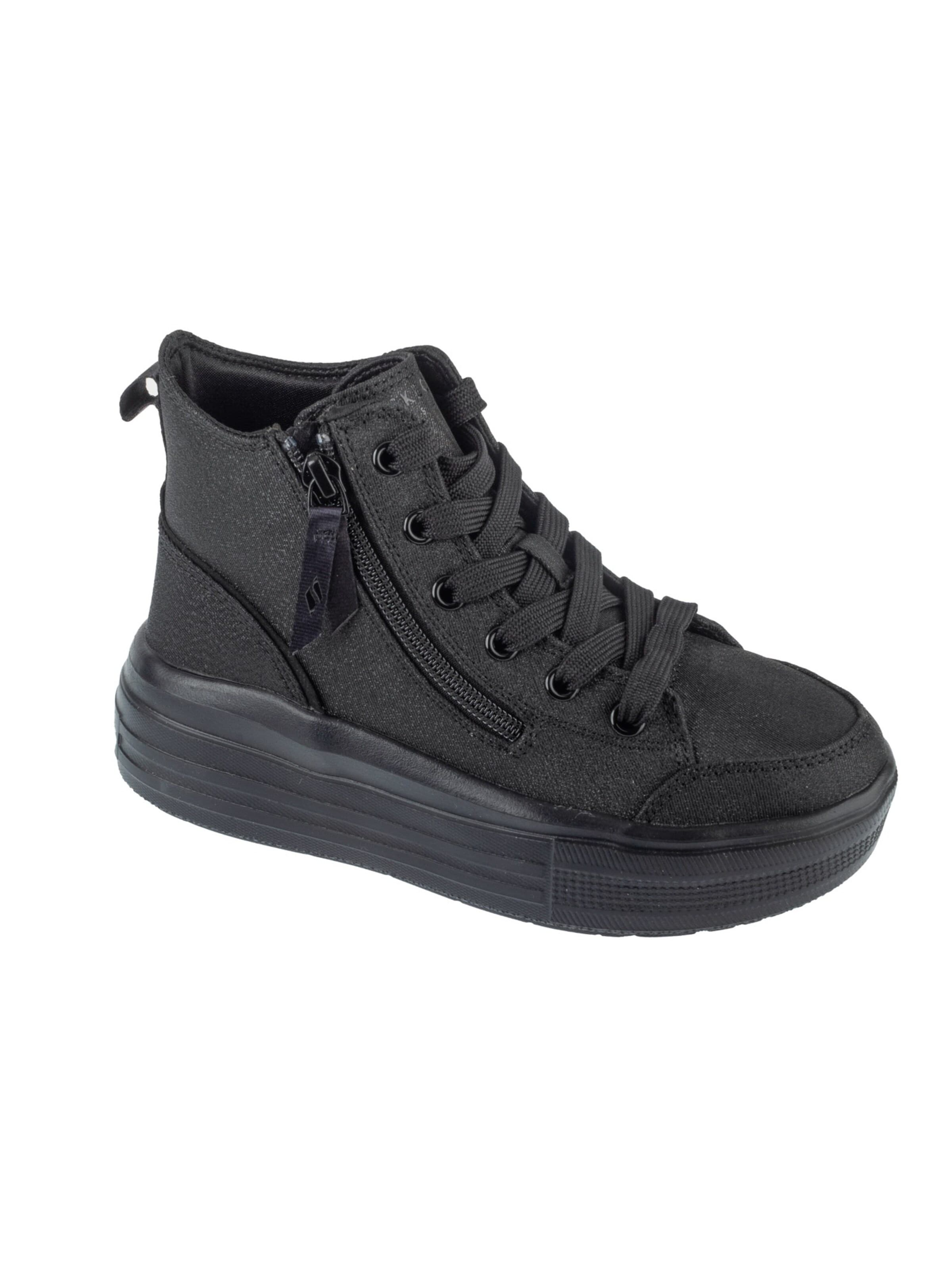 SKECHERS Sneakers 'Hyperlift' in Zwart: voorkant