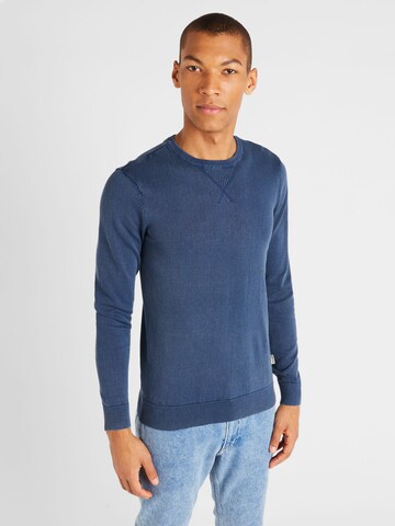 Pull-over BLEND en bleu : devant