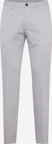 Coupe slim Pantalon à plis 'JPRJONES' JACK & JONES en gris : devant