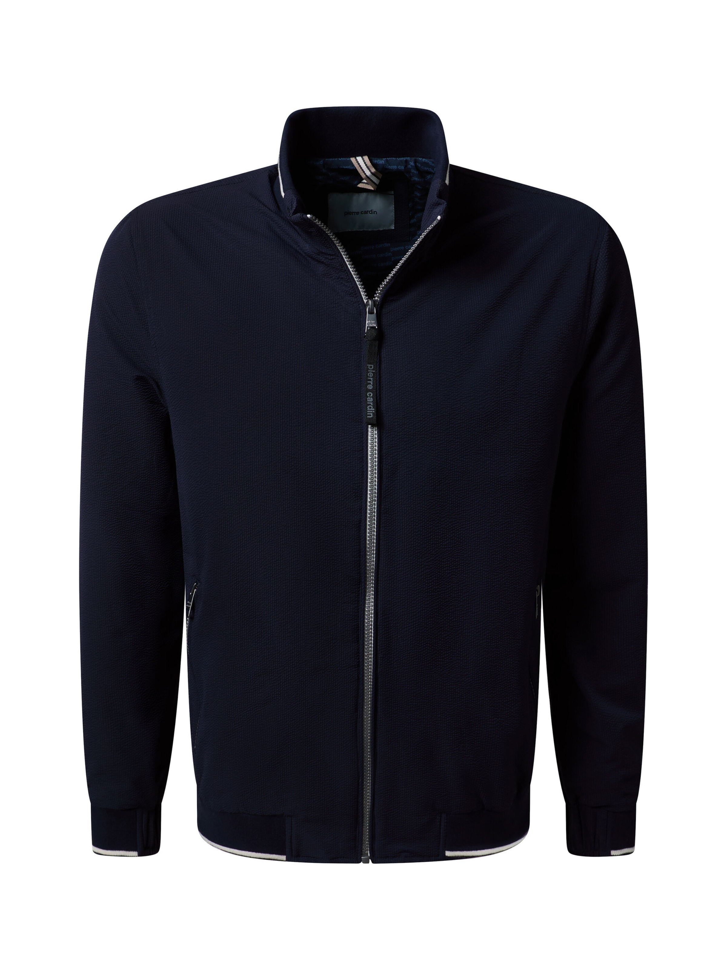 Veste mi-saison PIERRE CARDIN en bleu : devant