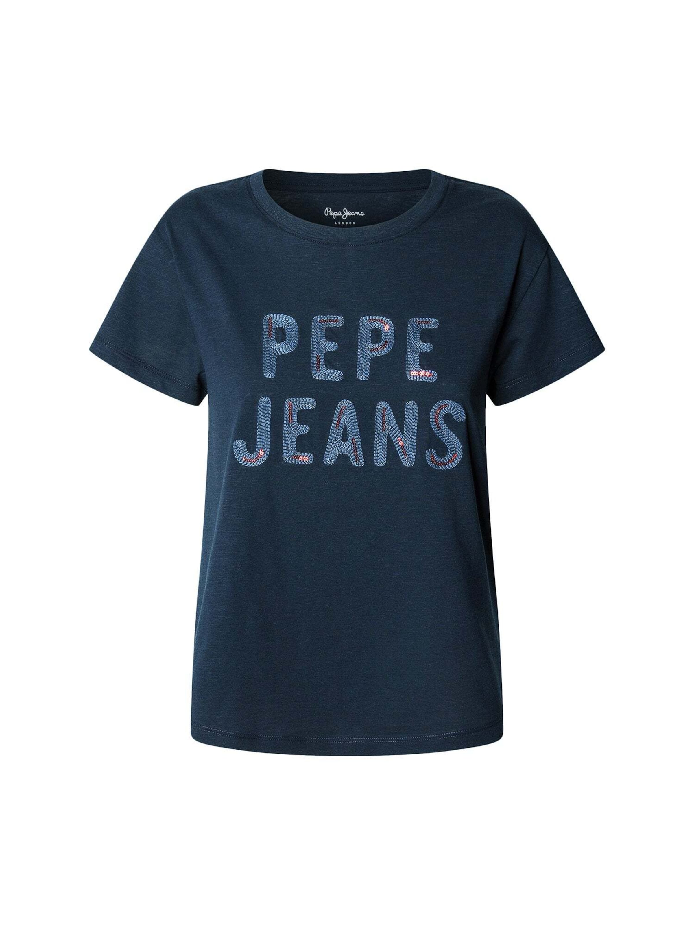 Pepe Jeans Shirt 'Badi' in Blue: front
