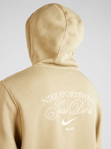 Sweat-shirt Nike Sportswear en vert
