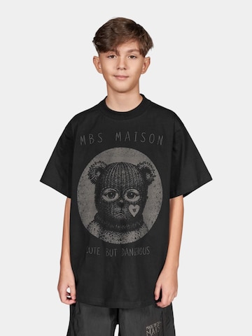 Made By Society Shirt 'DANGEROUS T-Shirt - T37639' in Schwarz: Vorderseite