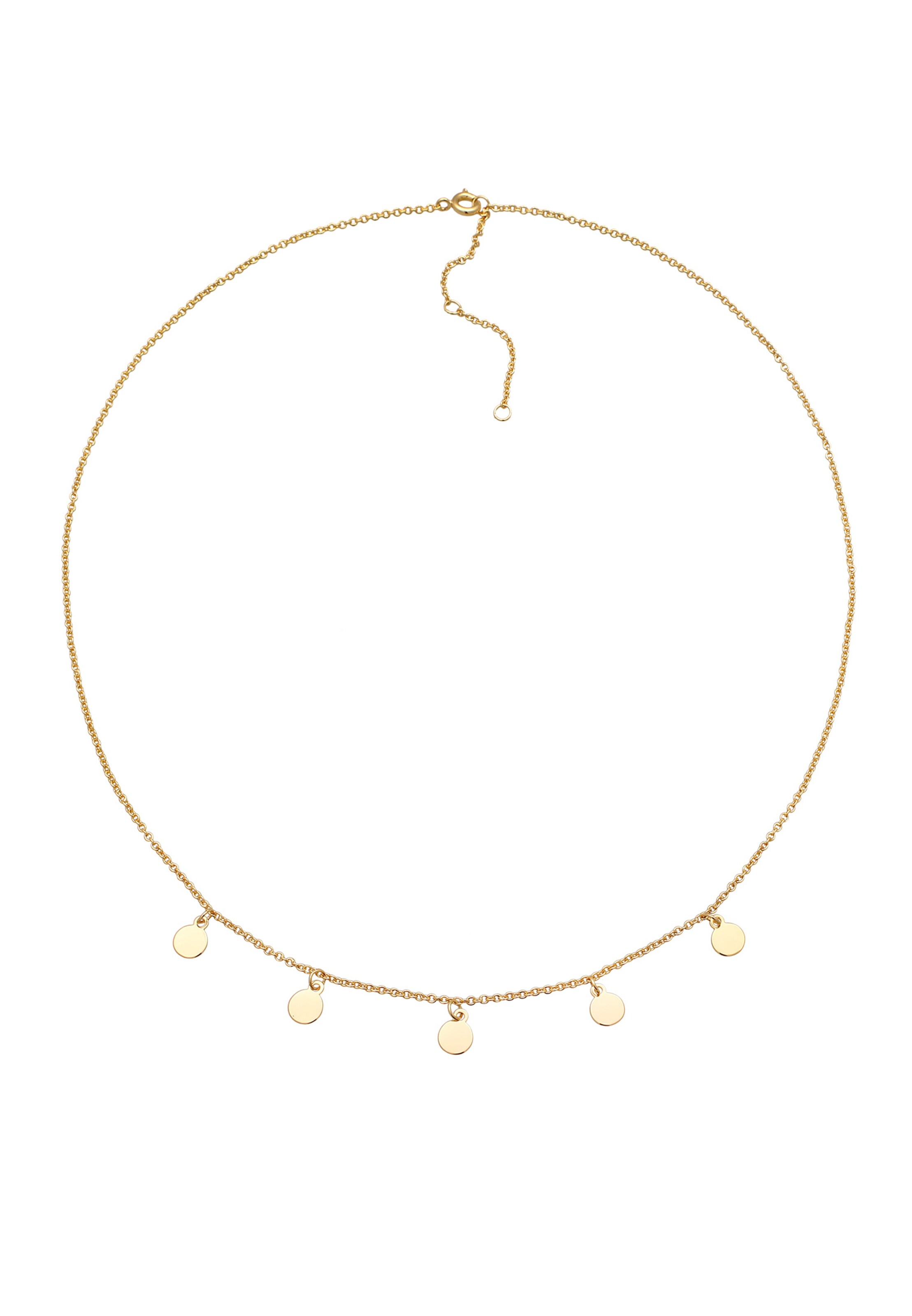 Chaîne ELLI en or : devant