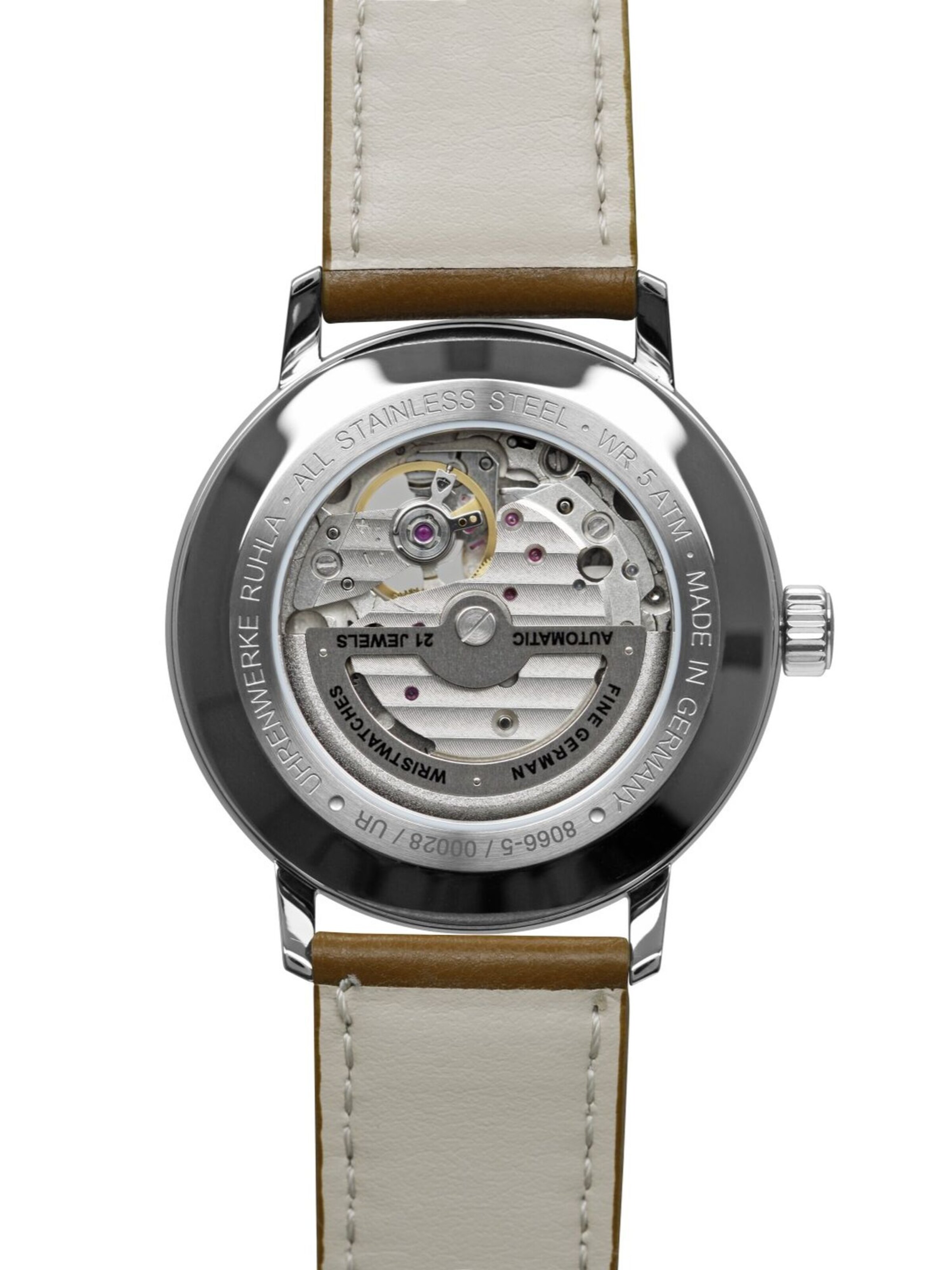 Zeppelin Uhr 'Sustainable Planet' in Braun