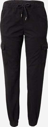 Urban Classics Pantalon cargo en noir, Vue avec produit