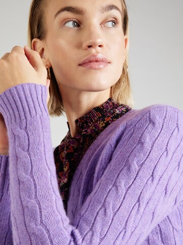 Polo Ralph Lauren Sweater 'KIMBERLY' in Purple
