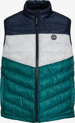 JACK & JONES Bodywarmer 'HERO' in Groen: voorkant