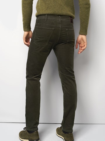 MEYER Regular Chino M5 Five Pocket in Grün