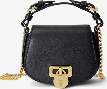 Lauren Ralph Lauren - Bolso de hombro 'TANNER' en negro: frente