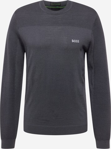 BOSS Sweater 'Romar' in Grey: front