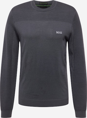 BOSS Green Sweater 'Romar' in Grey: front