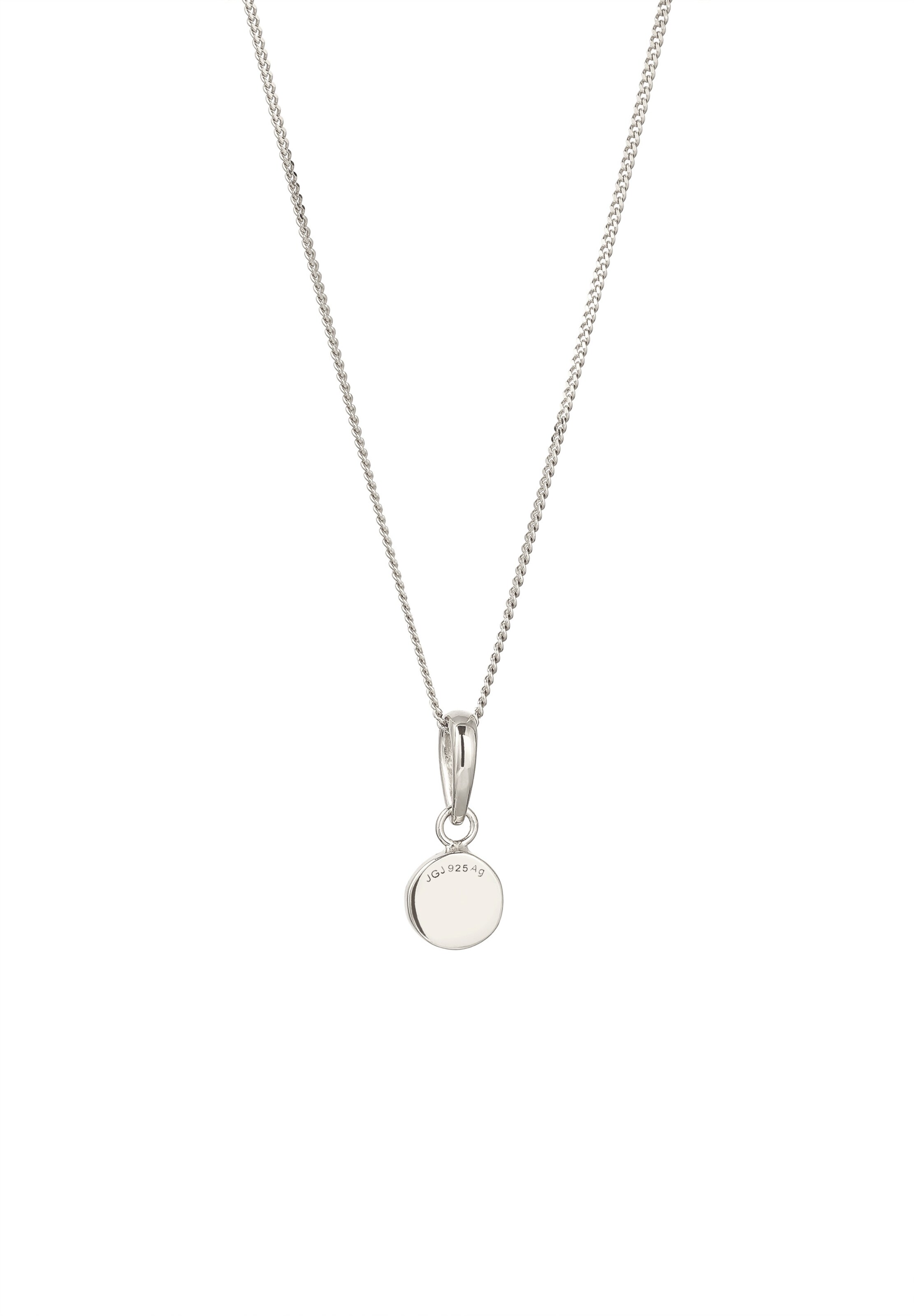 ELLI Necklace 'Jade' in Silver
