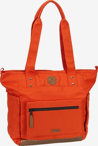 Cabaia Shopper 'Tote Recycled Oxford Medium' in Rot: Vorderseite