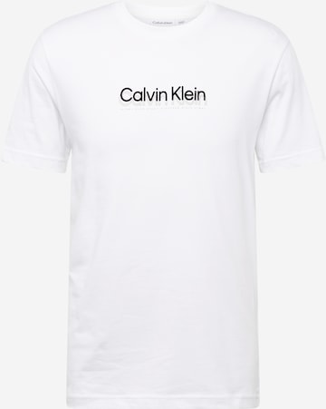 Calvin Klein Футболка в Белый: спереди