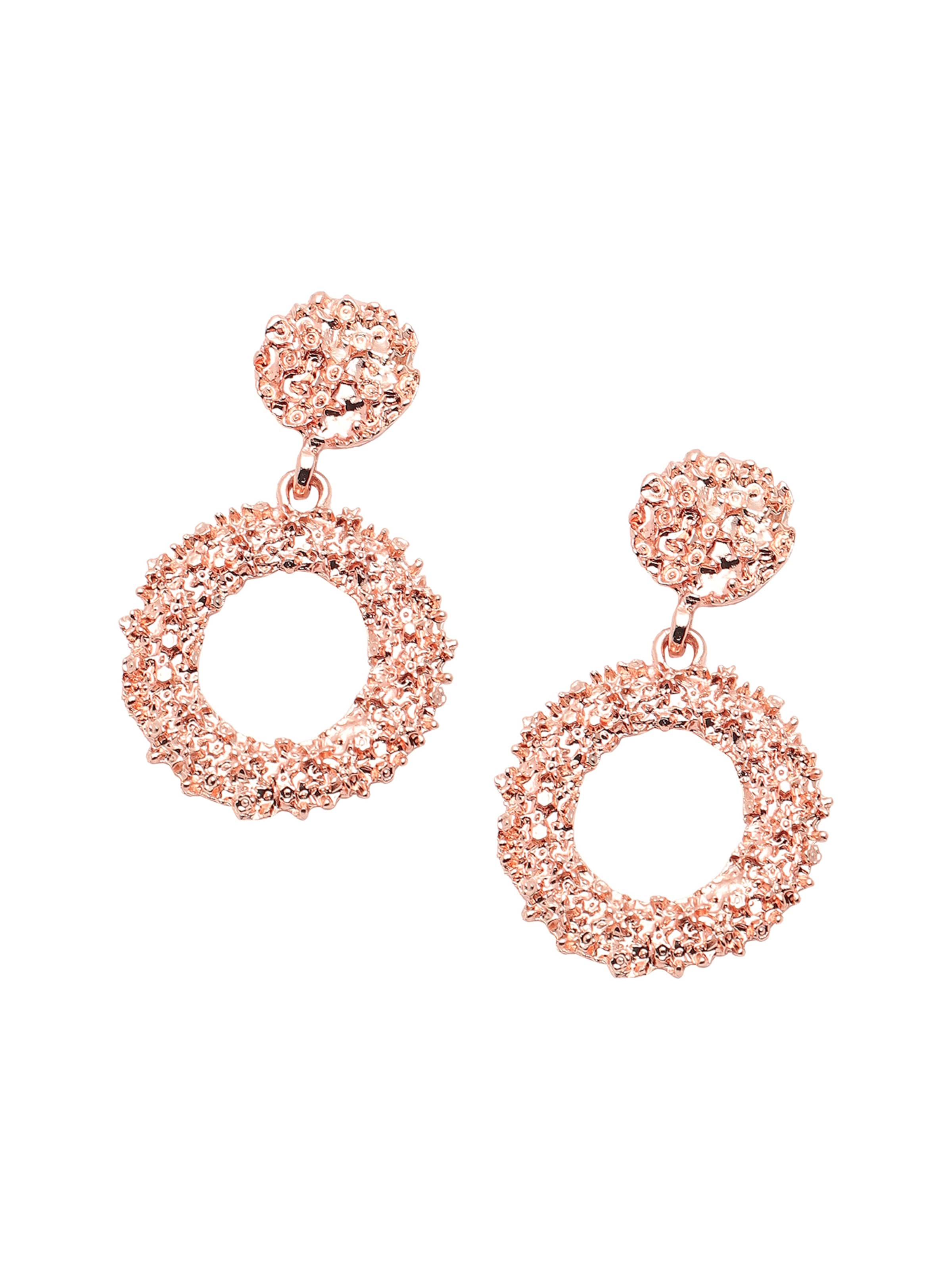 SOHI Örhängen 'Ojal' i guld: framsida