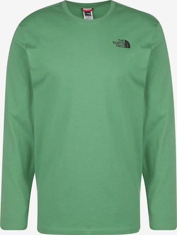Coupe regular T-Shirt THE NORTH FACE en vert : devant
