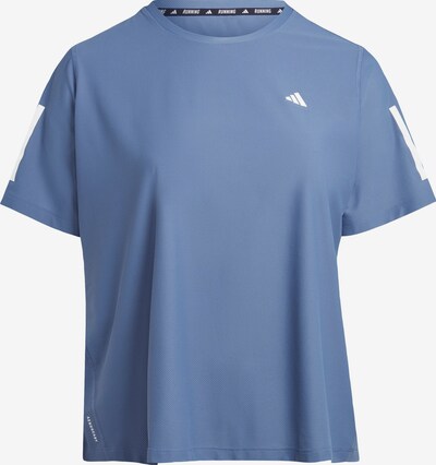 ADIDAS PERFORMANCE T-shirt fonctionnel 'Own The Run' en marine / blanc cassé, Vue avec produit
