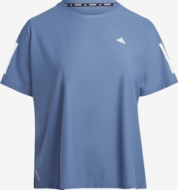 T-shirt fonctionnel 'Own The Run' ADIDAS PERFORMANCE en bleu : devant