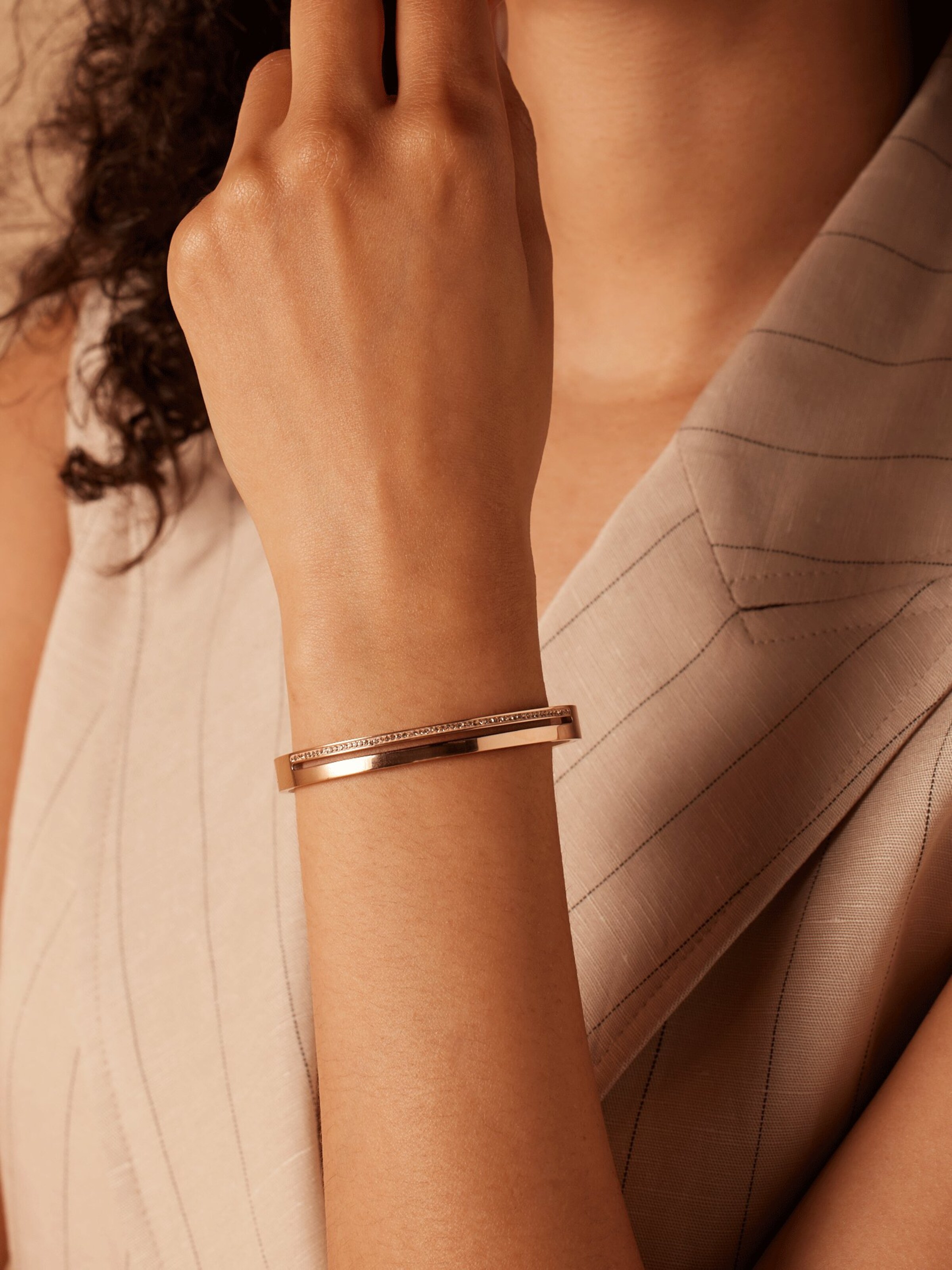 Lucardi Armband in Goud: voorkant