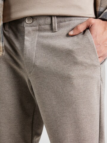 Only & Sons Slim fit Chino trousers 'ONSMark' in Brown