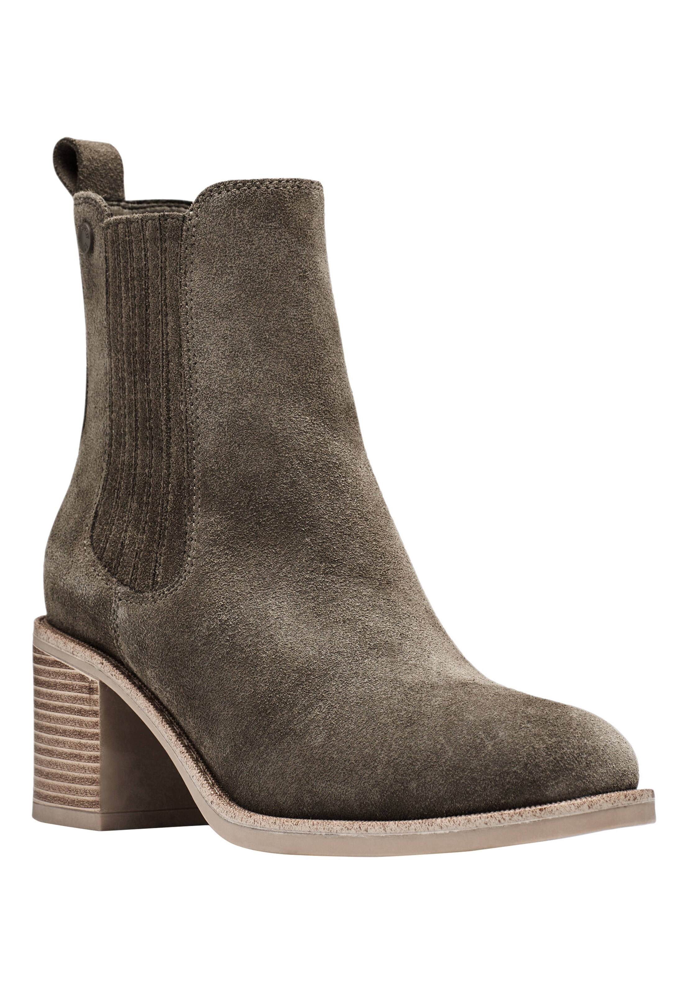 Esprit Shoes Chelsea Boots 'Gundula' in Grün: Vorderseite
