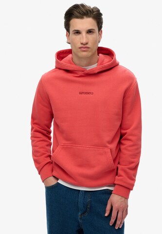 Superdry Sweatshirt in Red: front