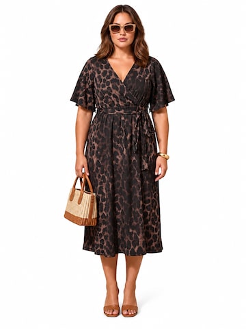 Shape Of You Kleid‌‌‌‌‌‌ in Braun