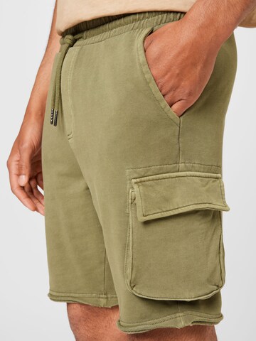 Only & Sons tavaline Klapptaskutega püksid, värv roheline