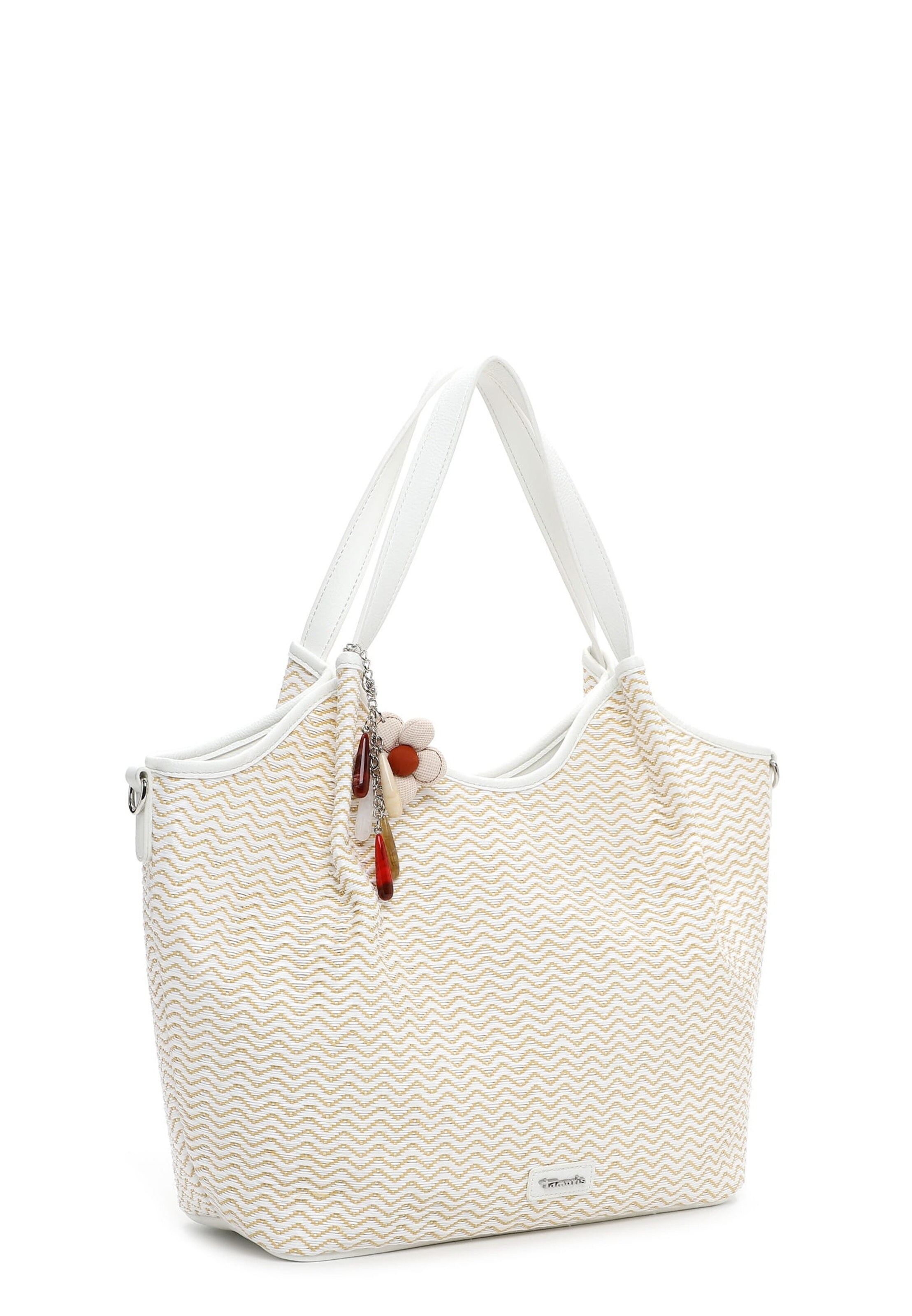 Tamaris Shopper 'Konstantina' in Weiß