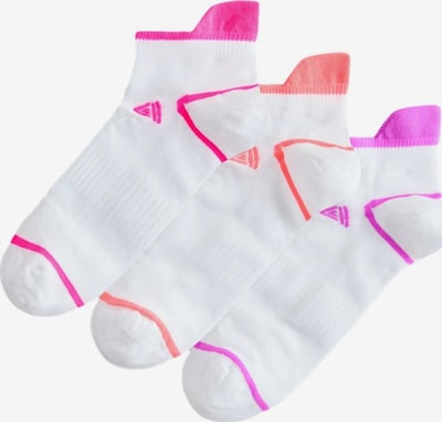 Kojinės iš Next, spalva – neoninė violetinė / lašišų spalva / neoninė rožinė / balta, Prekių apžvalga