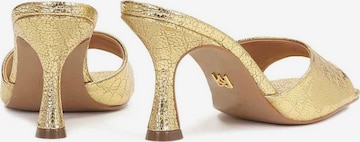 Kazar Pantolette in Gold