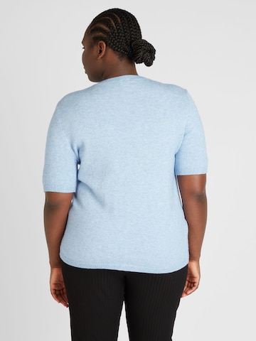 ONLY Carmakoma - Camiseta 'MARGARETA' en azul