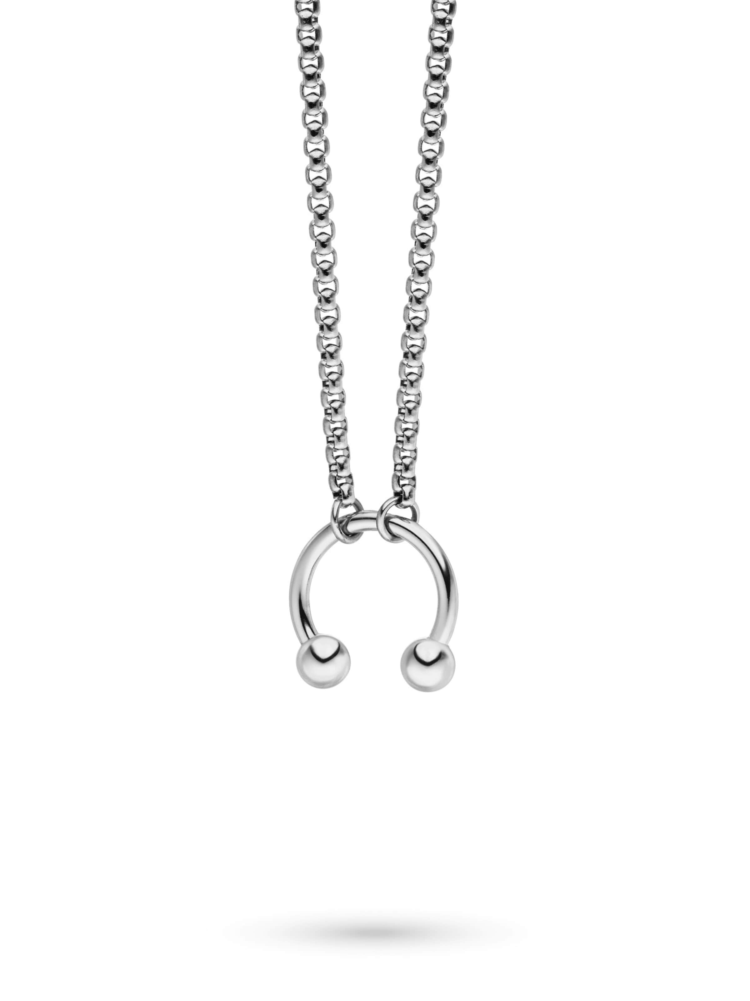 Liebeskind Berlin Necklace 'Urban Chic' in Silver