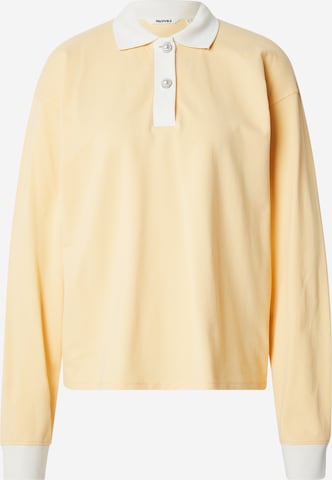 Monki Tričko - Žltá: predná strana