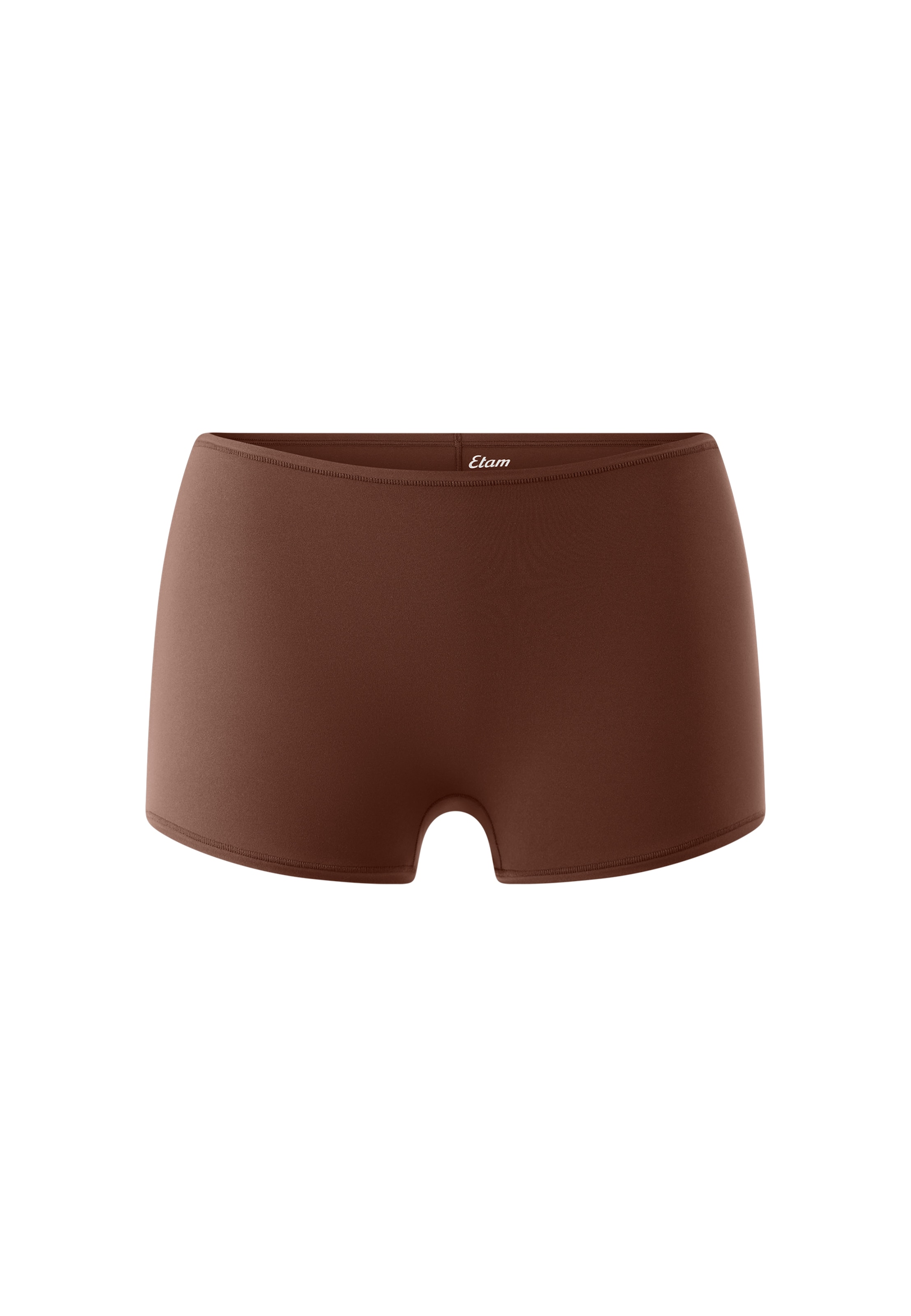 ETAM Boyshorts 'Pure' in Brown: front