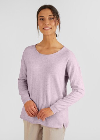 Pull-over 'Greta' eve in paradise en violet : devant