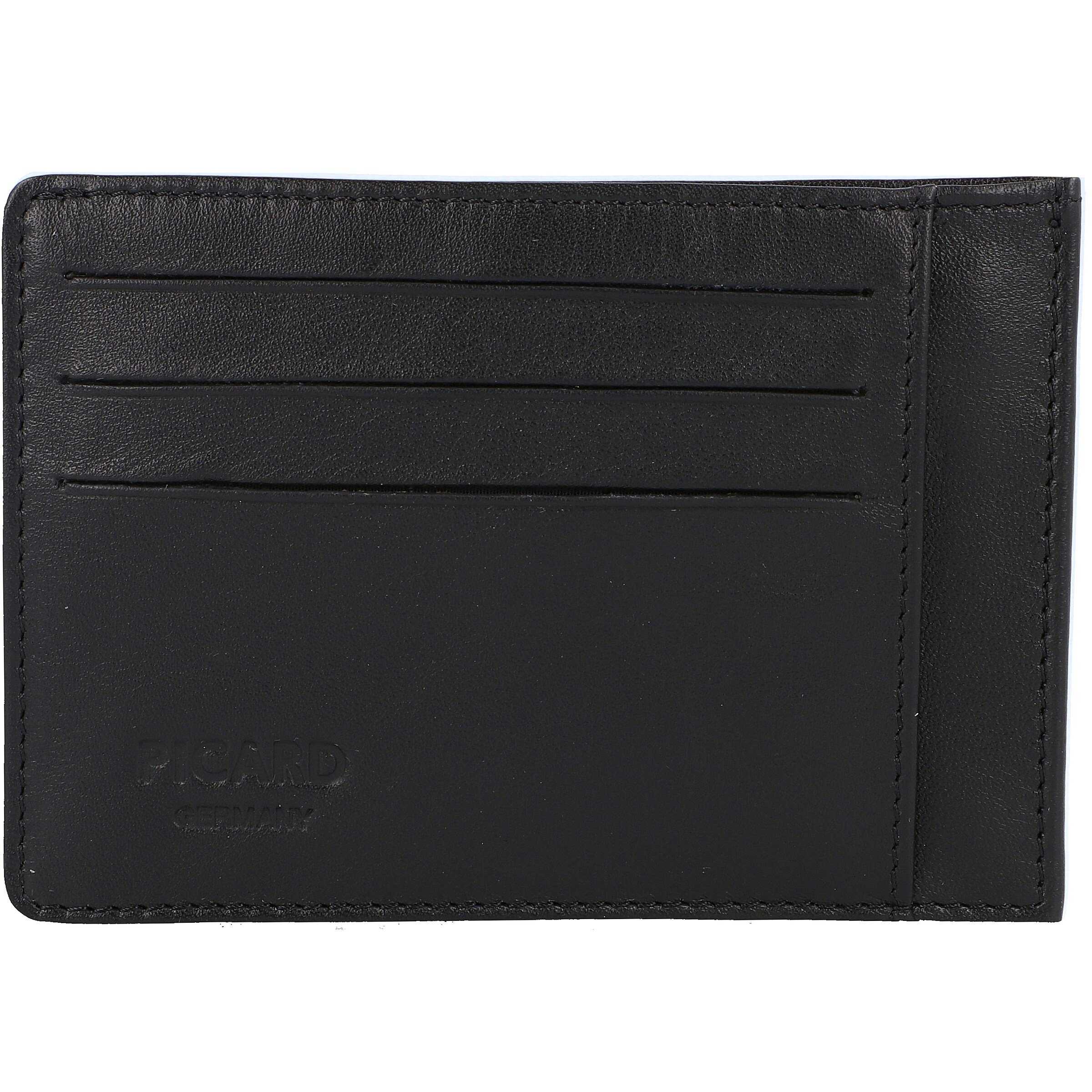 Picard Portemonnaie 'Eurojet' in Schwarz: Vorderseite