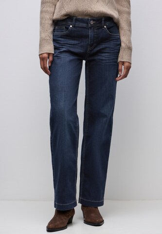 STREET ONE Loose fit Jeans in Blue: front