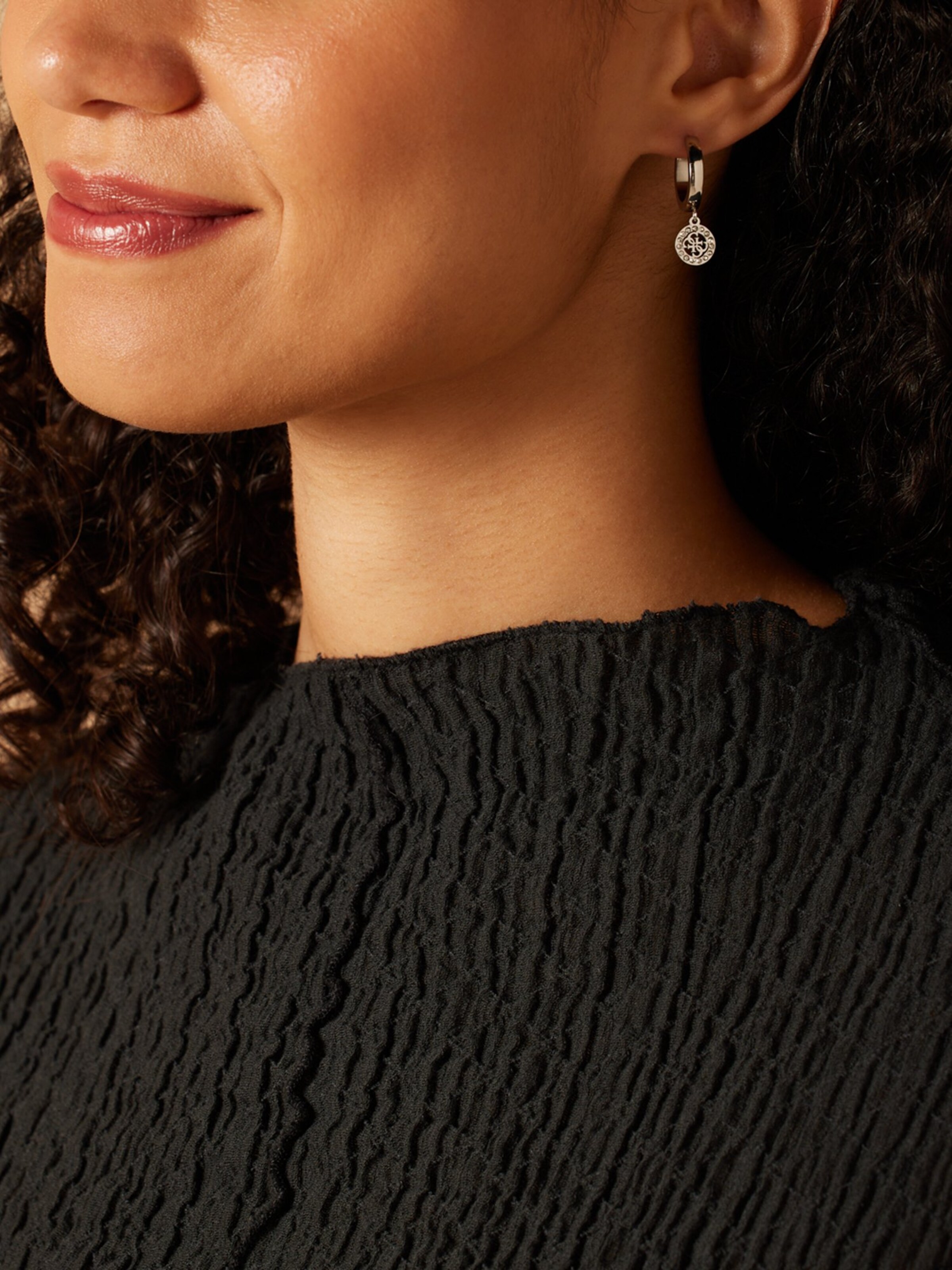 GUESS Earrings in Silver: front