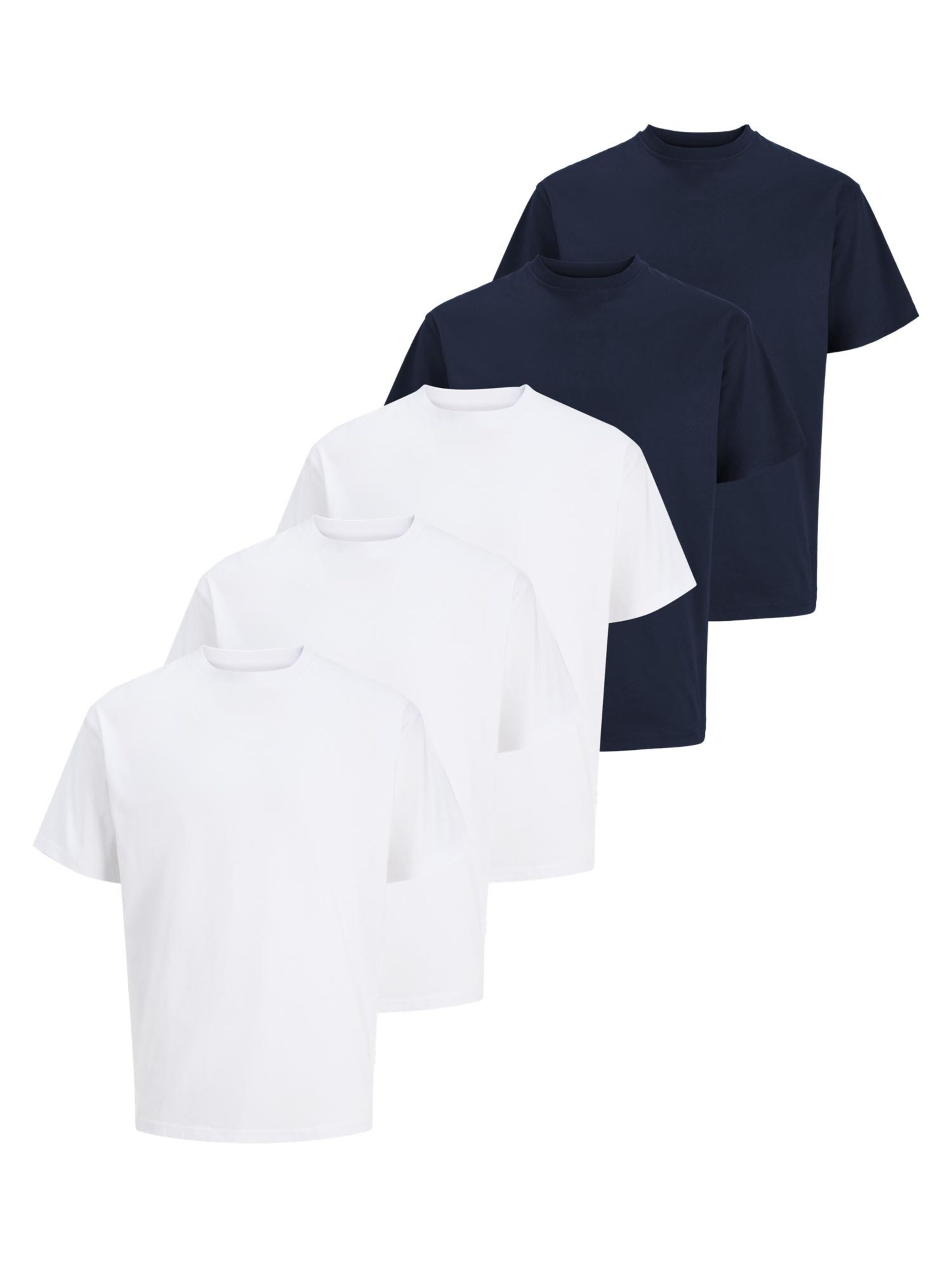JACK & JONES Shirt 'Organic Relaxed' in Blauw: voorkant