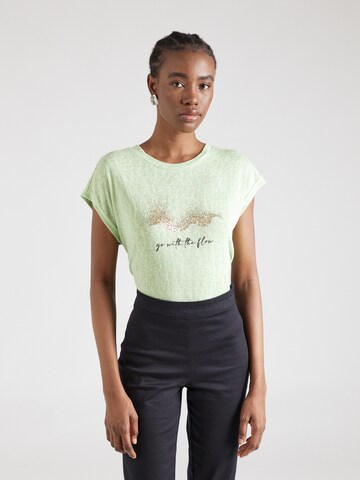 ZABAIONE Shirt 'Co44nny' in Green: front