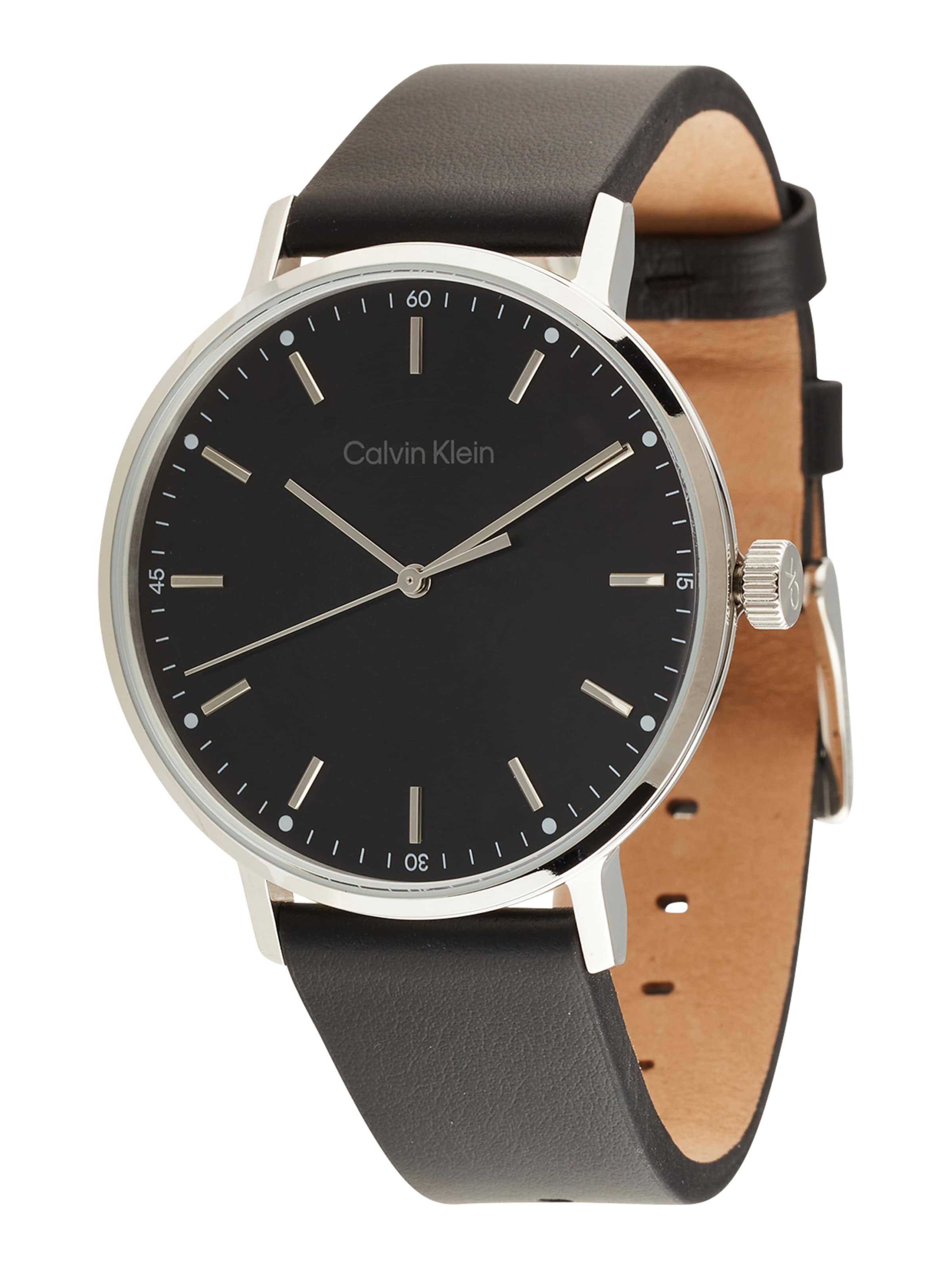 Calvin Klein Analoguhr in Schwarz: Vorderseite