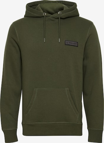 11 Project Sweatshirt 'SID' in Green: front