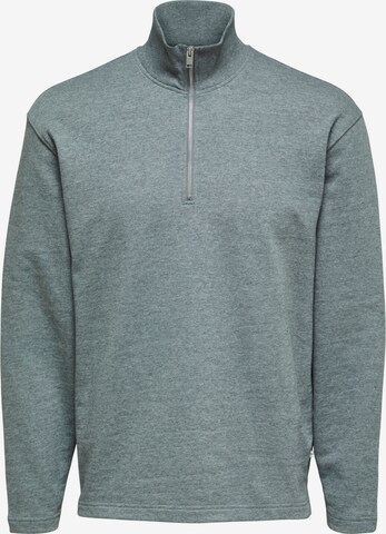 SELECTED HOMME Sweatshirt in Grau: predná strana