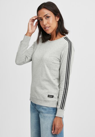 Oxmo Sweatshirt 'Gabita' in Grijs: voorkant