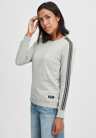 Oxmo Sweatshirt 'Gabita' in Grijs: voorkant